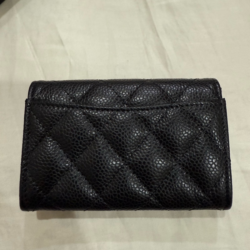 Chanel 荔枝皮卡夾 全新-4