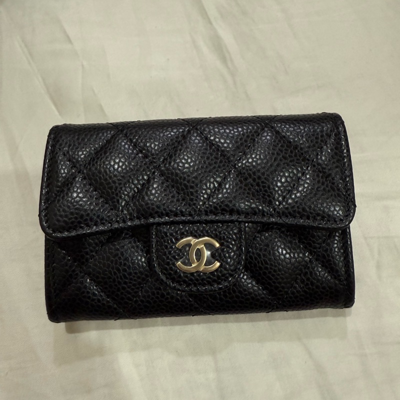 Chanel 荔枝皮卡夾 全新-5