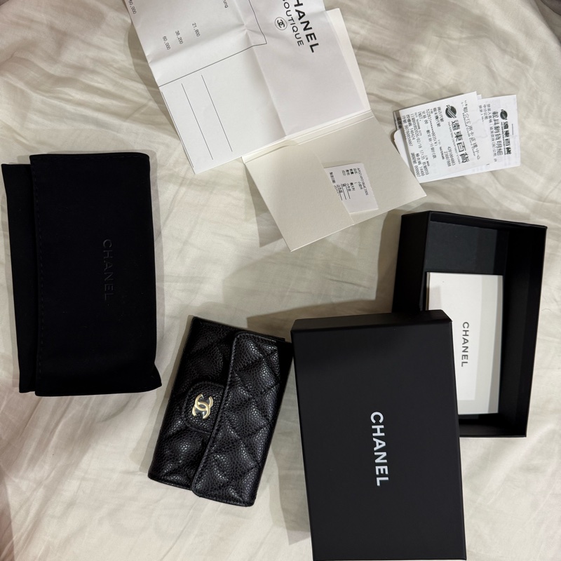 Chanel 荔枝皮卡夾 全新-12