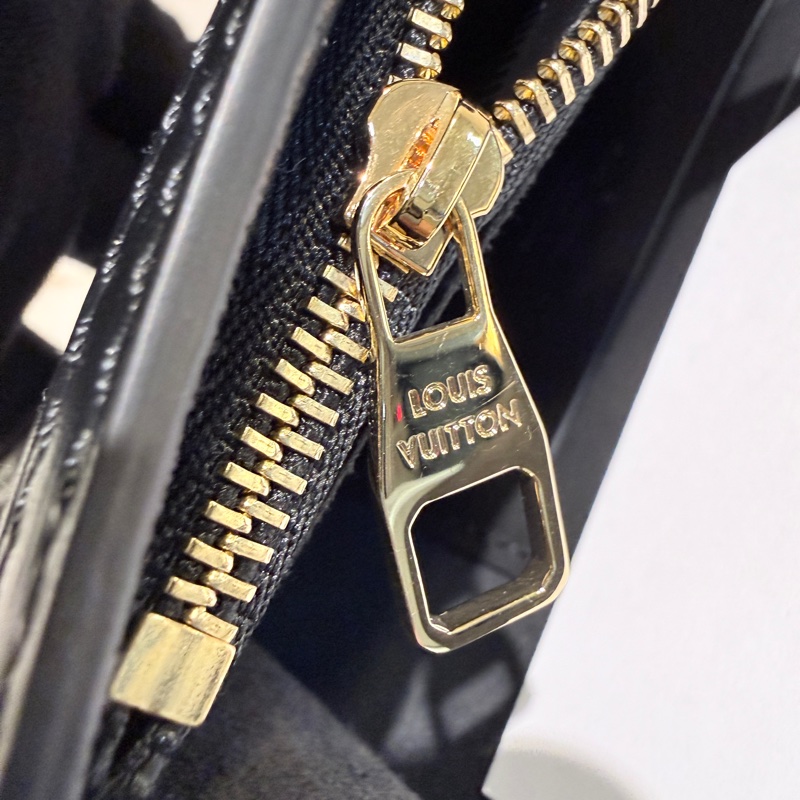 Louis Vuitton✨LV黑白刺繡1854達芙妮woc鏈條包 芯片-40