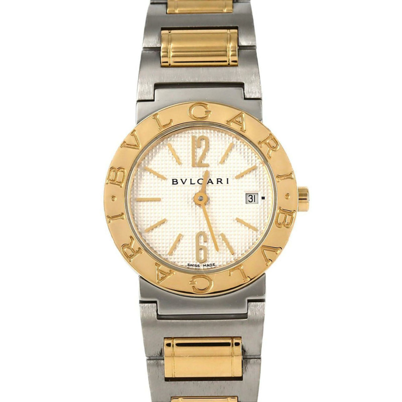 寶格麗組合款 BB26SG BB26WSGD SSxYG 石英錶-0