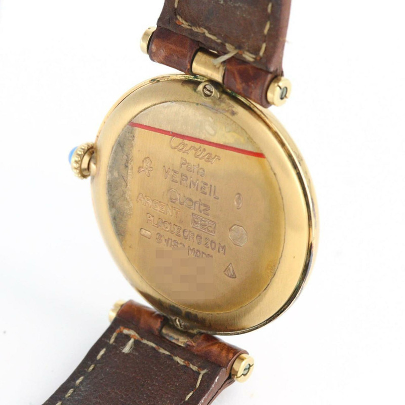 卡地亞 Must VLC LM GP 石英錶-5