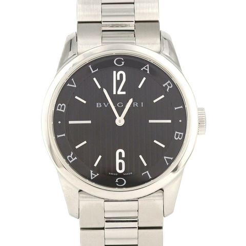 寶格麗 Solotempo ST37S ST37BSS 不鏽鋼石英錶