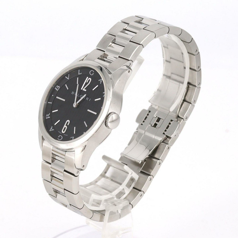 寶格麗 Solotempo ST37S ST37BSS 不鏽鋼石英錶-1