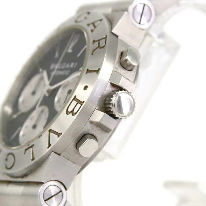 寶格麗 Diagono Sport Chronograph CH35SAUTO CH35BSSD AT SS 自動腕錶-3