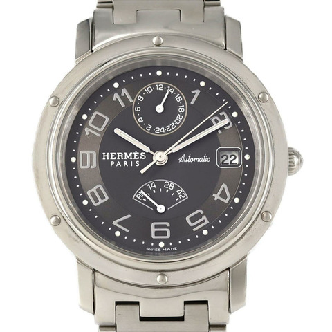 愛馬仕 Clipper-GMT 動力儲存 CL2.810 精鋼自動腕錶