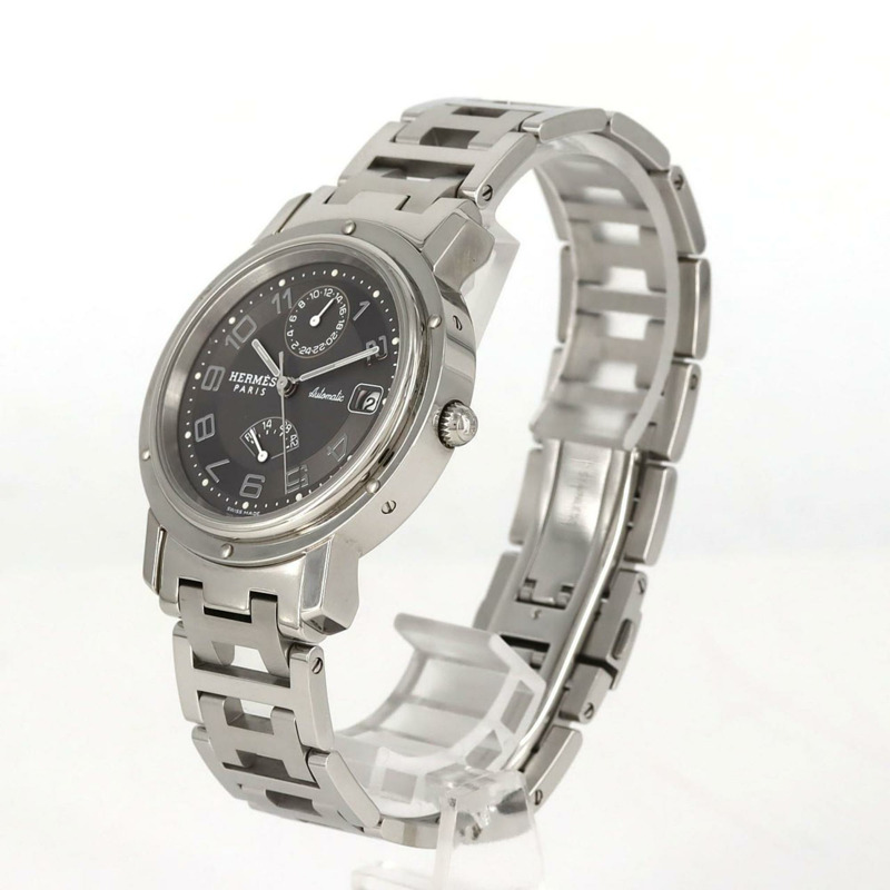 愛馬仕 Clipper-GMT 動力儲存 CL2.810 精鋼自動腕錶-1