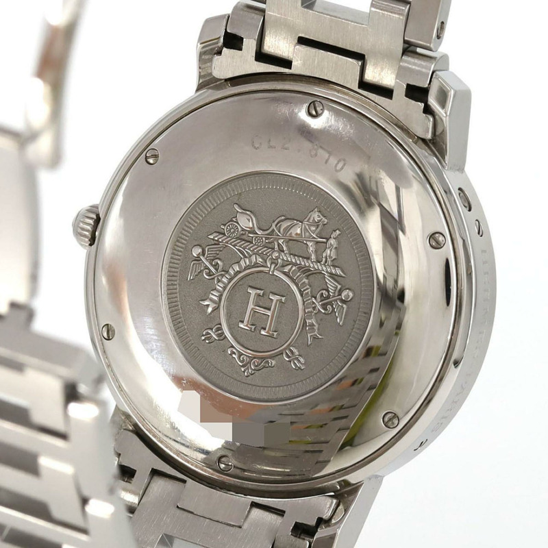 愛馬仕 Clipper-GMT 動力儲存 CL2.810 精鋼自動腕錶-4