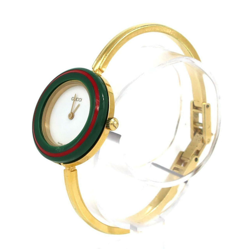 Gucci Change Ring GP M碼 1100-L 石英錶-1
