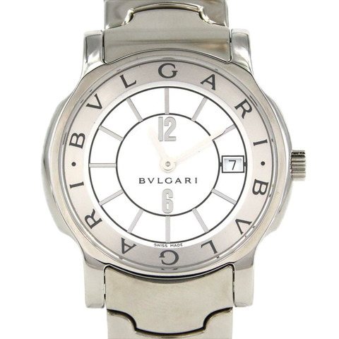 寶格麗 Solotempo ST35S ST35WSSD 不鏽鋼石英腕錶