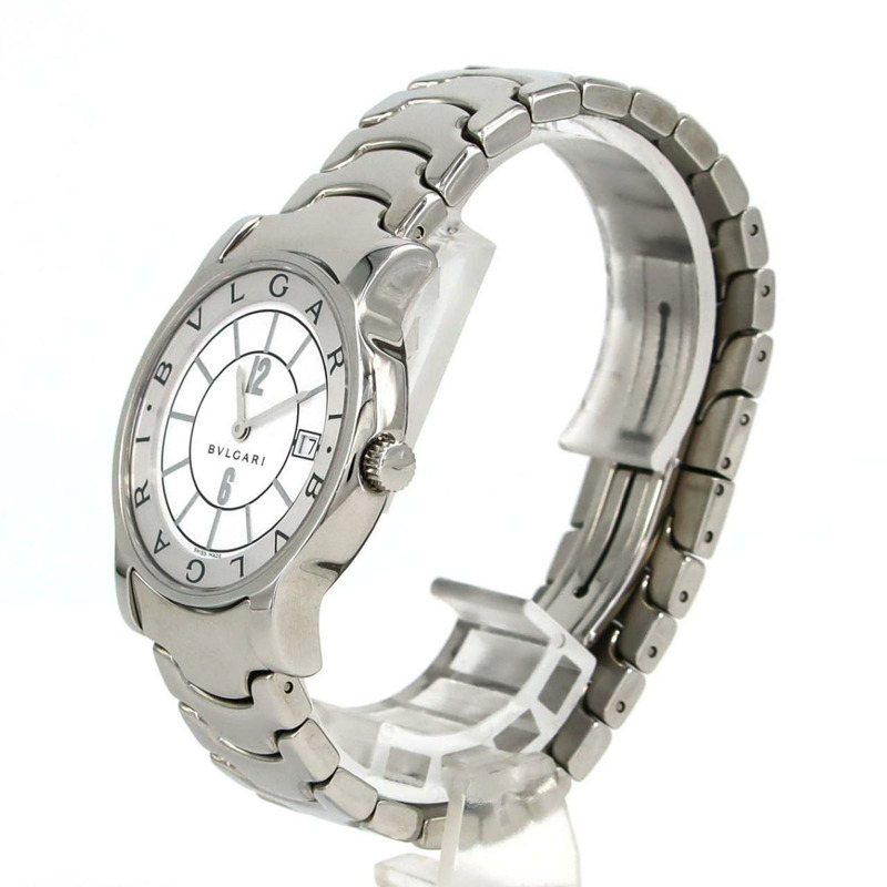 寶格麗 Solotempo ST35S ST35WSSD 不鏽鋼石英腕錶-1