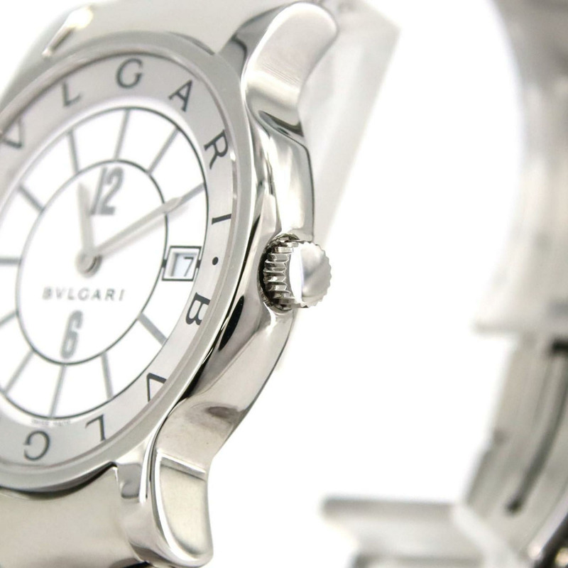 寶格麗 Solotempo ST35S ST35WSSD 不鏽鋼石英腕錶-3