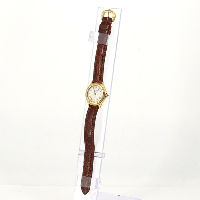 卡地亞 Panthère Cougar SM YG W25012B9 石英錶-1