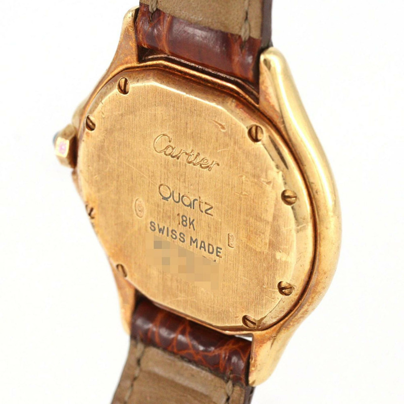 卡地亞 Panthère Cougar SM YG W25012B9 石英錶-5