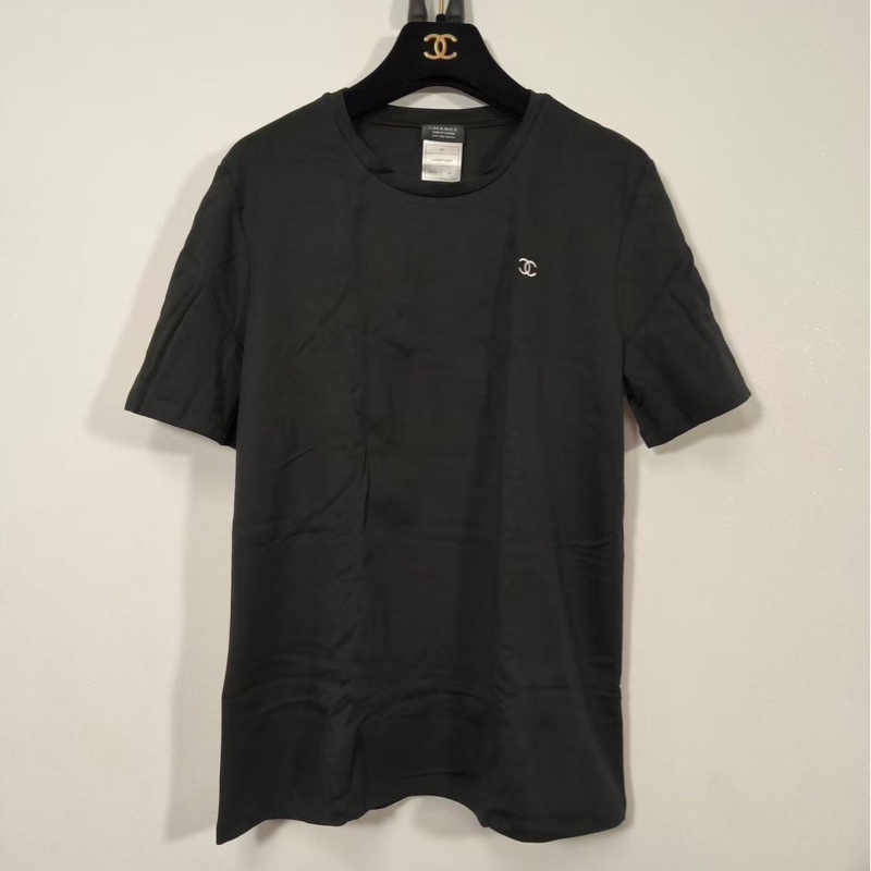 Chanel 員工 t-shirt 胸口刺繡 S碼/M碼 各1件-2