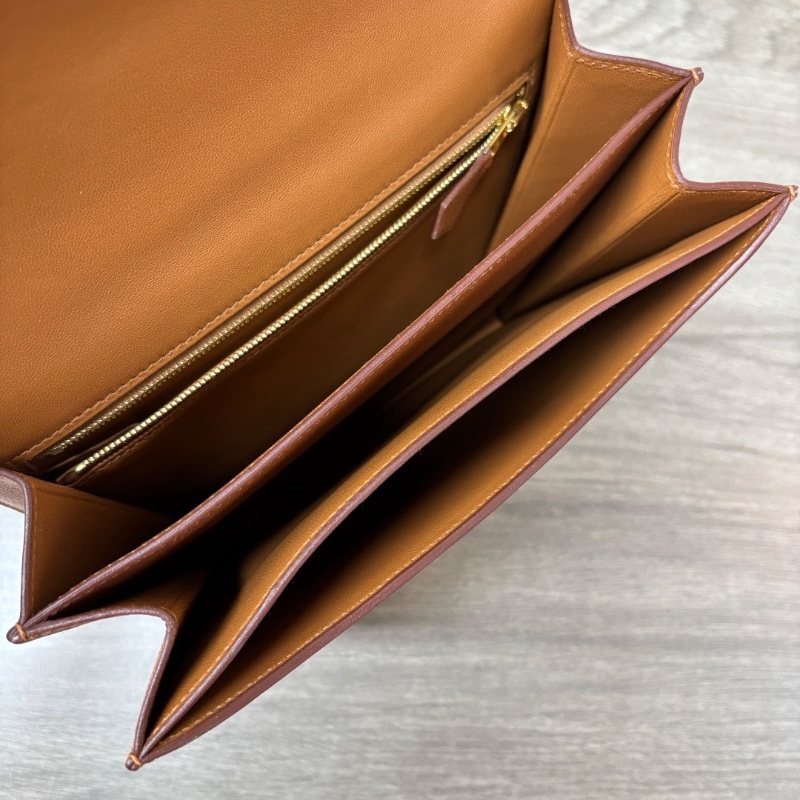 HERMES 金棕金2002-20肩背斜背包20*20*4 98新配件塵袋-2