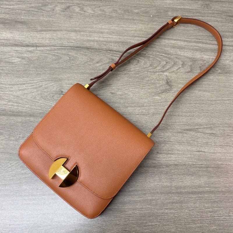 HERMES 金棕金2002-20肩背斜背包20*20*4 98新配件塵袋-5