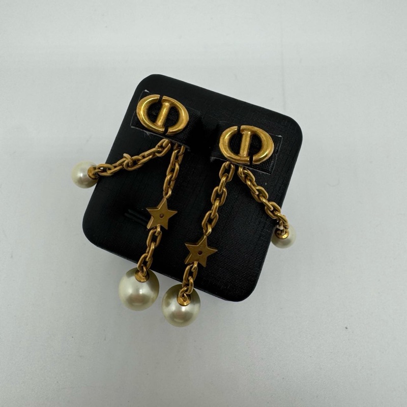 【95新✨ 全網最低價！】Dior 耳環 Full Set（下單前先詢問庫存❗️）-4