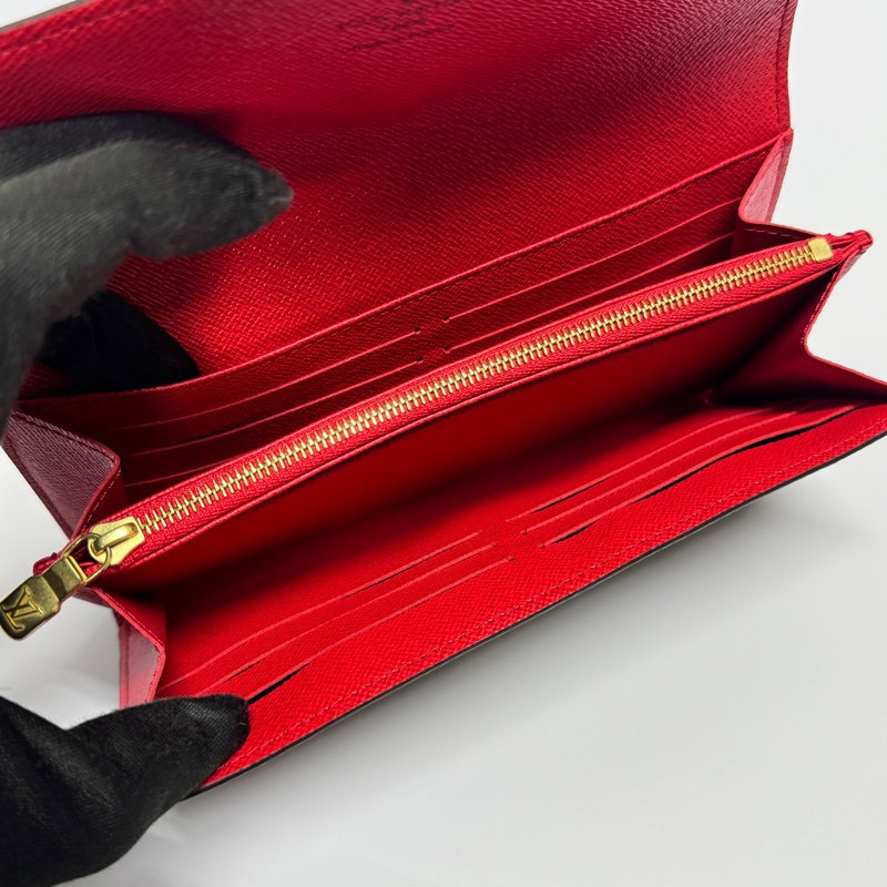 【超！級！新🎁】 LV M62236 Sarah 最新晶片款 經典老花長夾 （專櫃25,300）-8