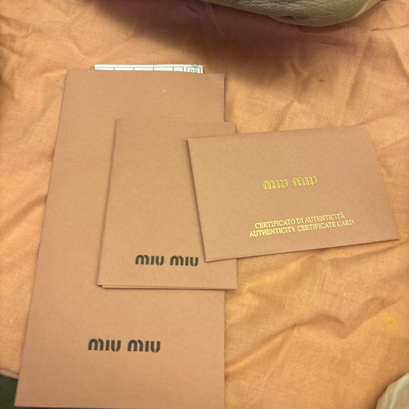 Miu Miu 手袋 油蠟皮 可手挽 側孭or crossbody-20