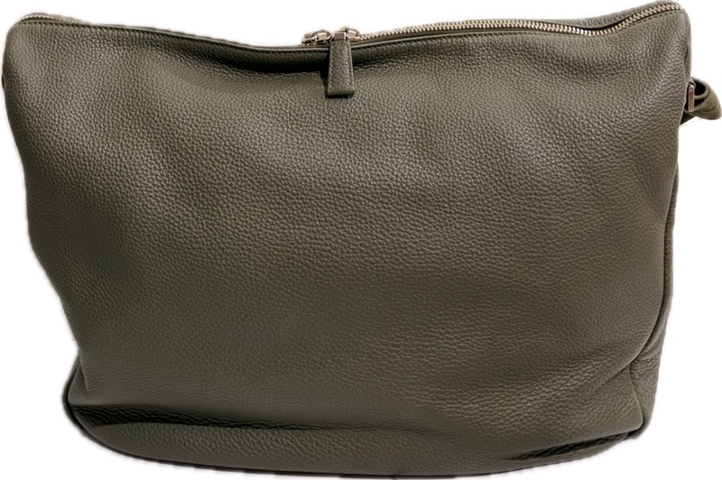 Prada皮革肩背袋 墨綠色 貨號2VH182-1