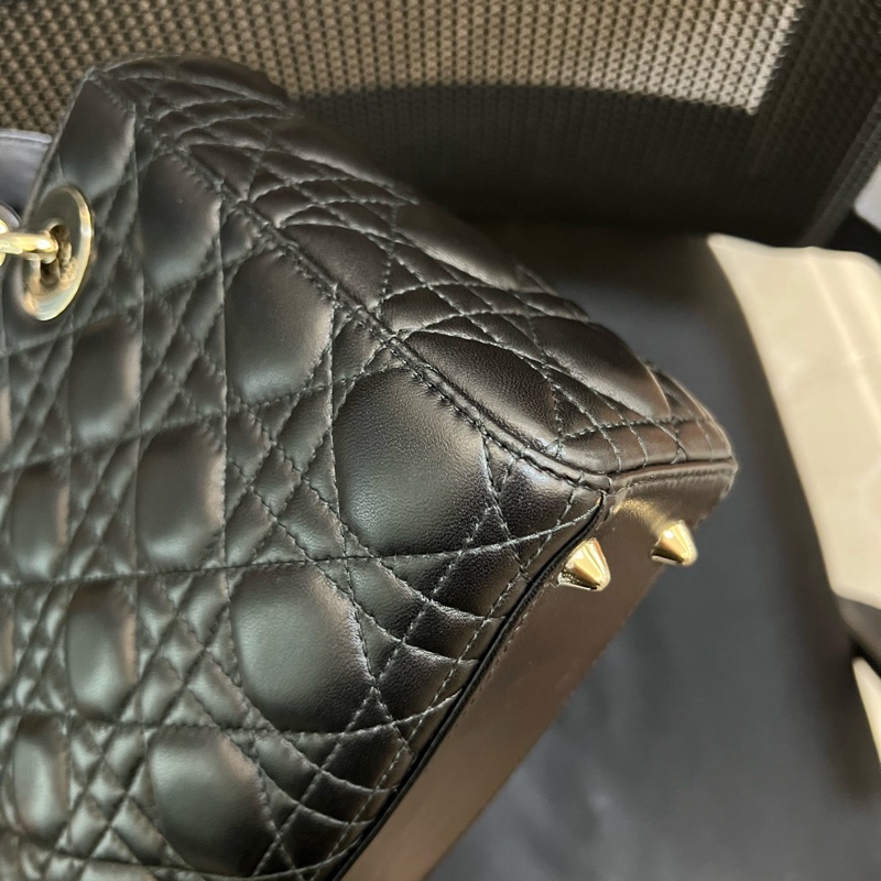 【97新✨ 全網最低價！】Dior 戴妃黑金保值款 四格（下單前先詢問庫存❗️）-6