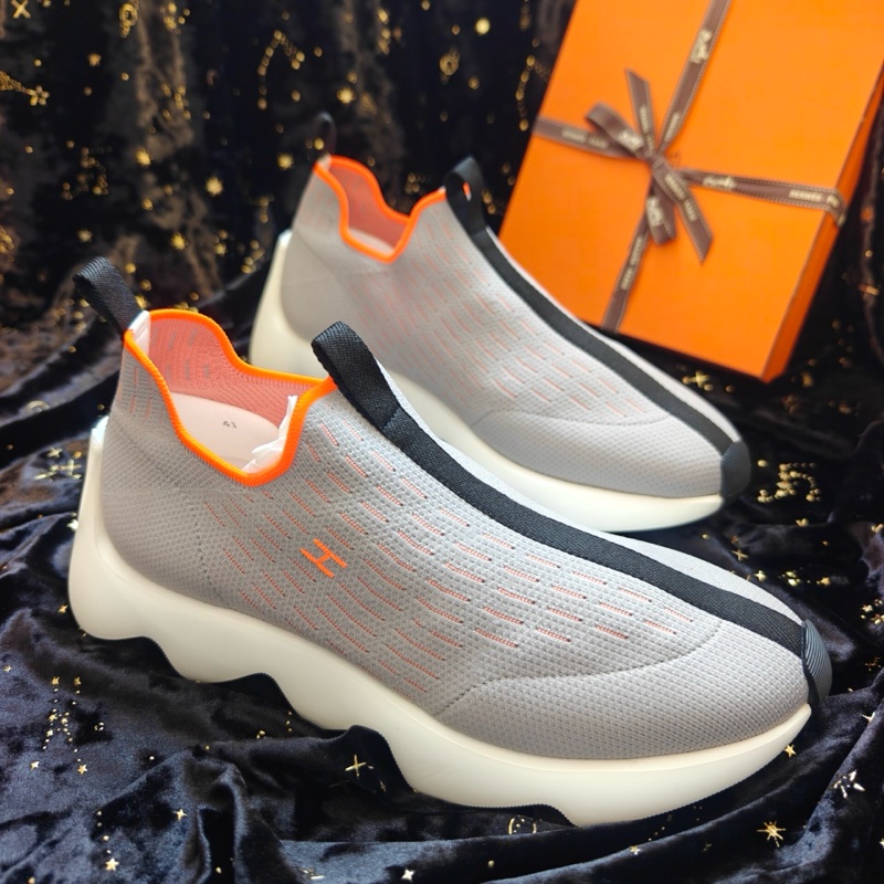 Hermes運動鞋愛馬仕Eclair灰色針織運動鞋42碼-0