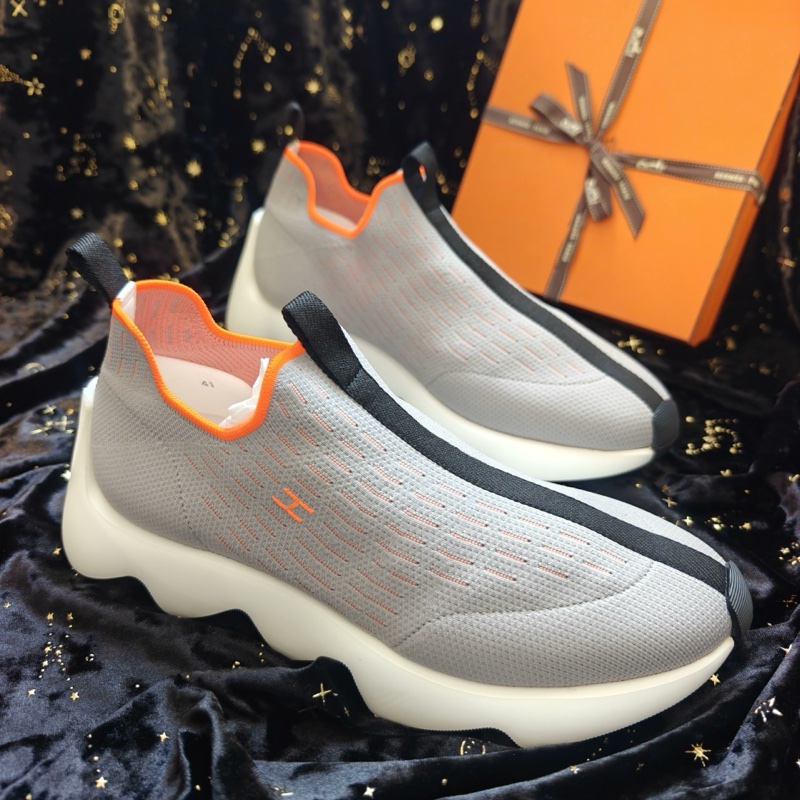 Hermes運動鞋愛馬仕Eclair灰色針織運動鞋42碼-1