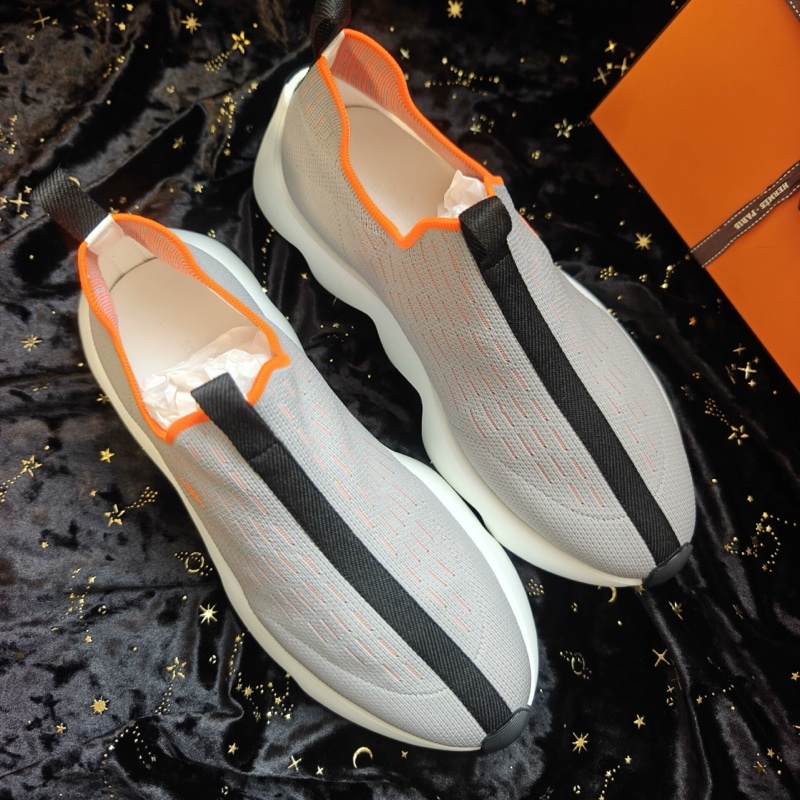 Hermes運動鞋愛馬仕Eclair灰色針織運動鞋42碼-4