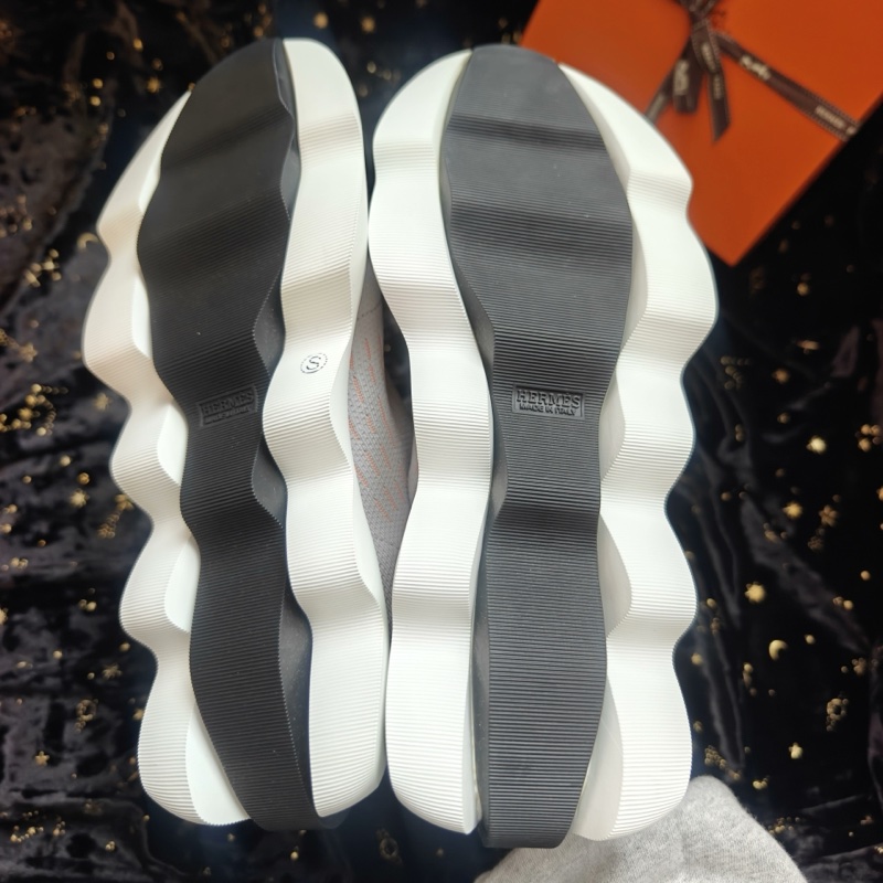 Hermes運動鞋愛馬仕Eclair灰色針織運動鞋42碼-6