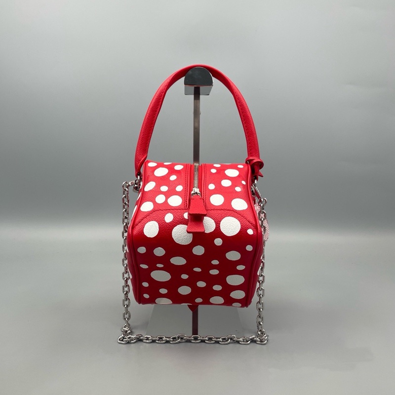 LV 路易威登草間彌生聯名款南瓜包吊墜骰子包手提包Dice-3