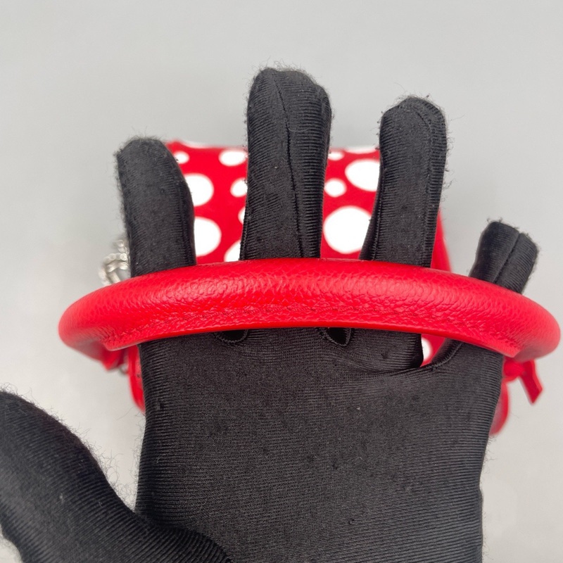 LV 路易威登草間彌生聯名款南瓜包吊墜骰子包手提包Dice-6