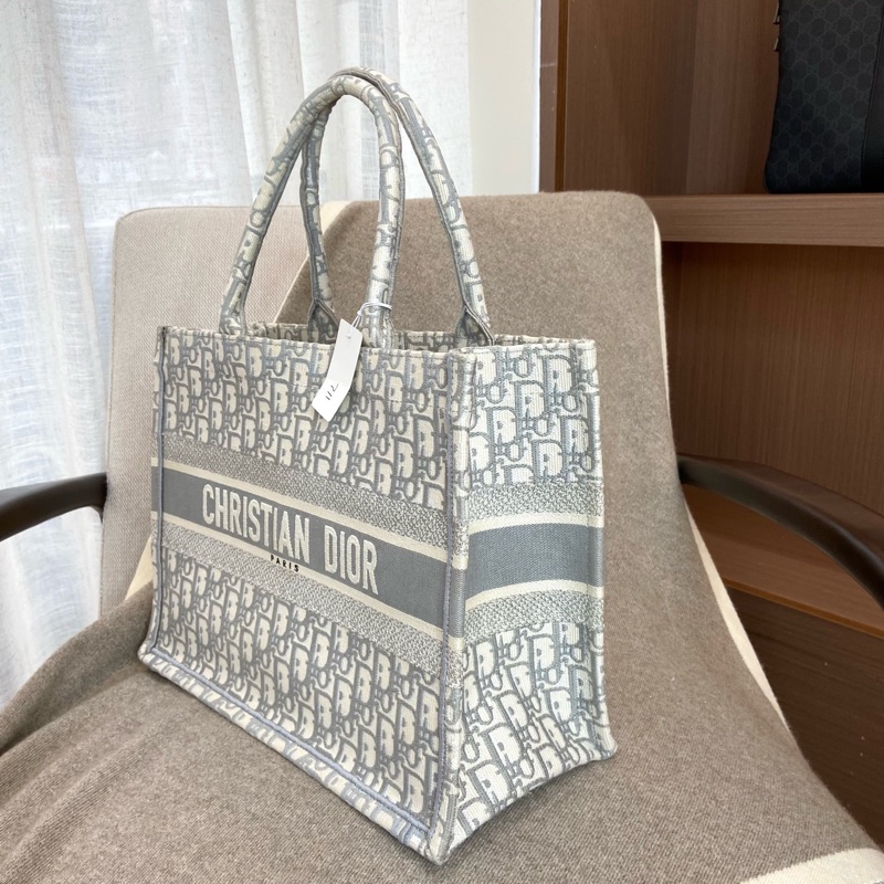 【97新✨ 全網最低價！】Dior Tote 老花 中號（下單前先詢問庫存❗️）-1