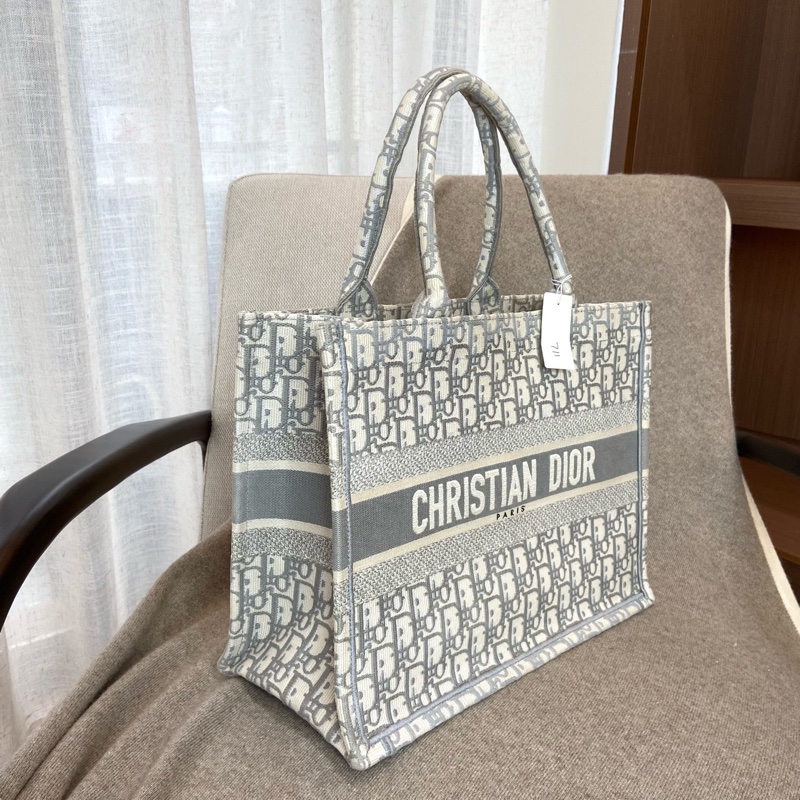 【97新✨ 全網最低價！】Dior Tote 老花 中號（下單前先詢問庫存❗️）-2