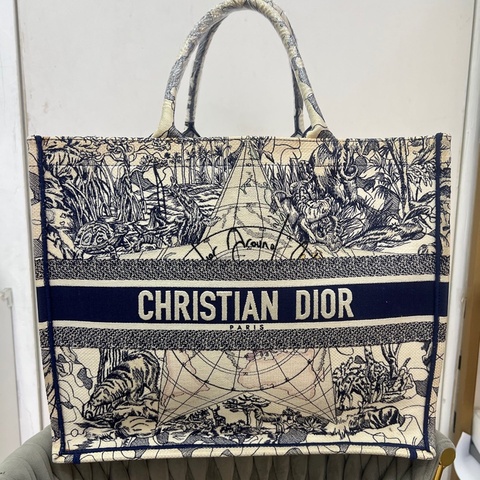 【95新✨ 全網最低價！】Dior Tote 老花 大號（下單前先詢問庫存❗️）