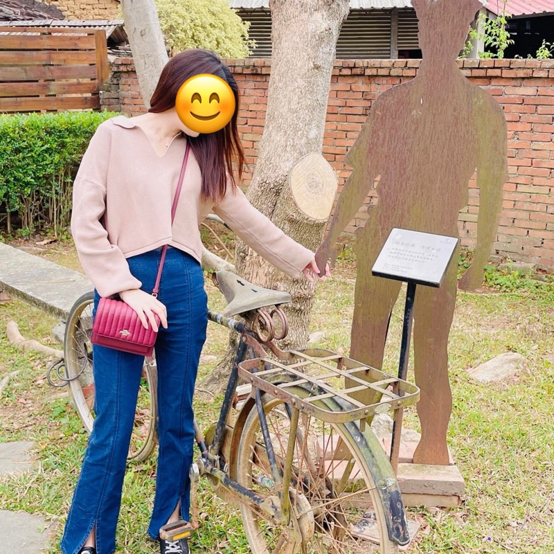 Coach牛皮腰包/斜背包（經典酒紅色）-3