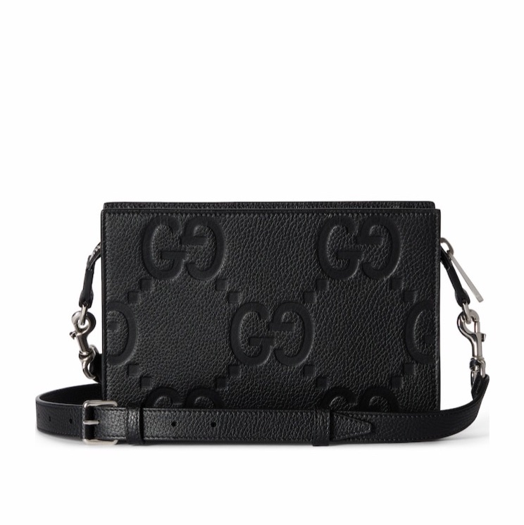 Gucci 男士 超級雙G迷你手拿包均碼碼22cm*4.5cm*15cm-2