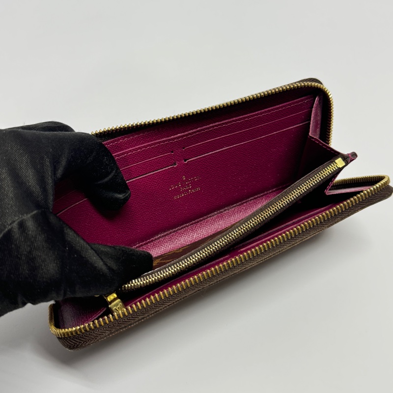 【超！級！新】 LV Clémence 經典老花 長夾 （專櫃25,300）-8