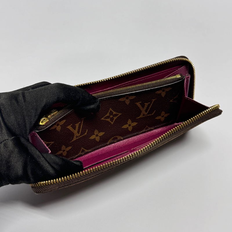 【超！級！新】 LV Clémence 經典老花 長夾 （專櫃25,300）-9