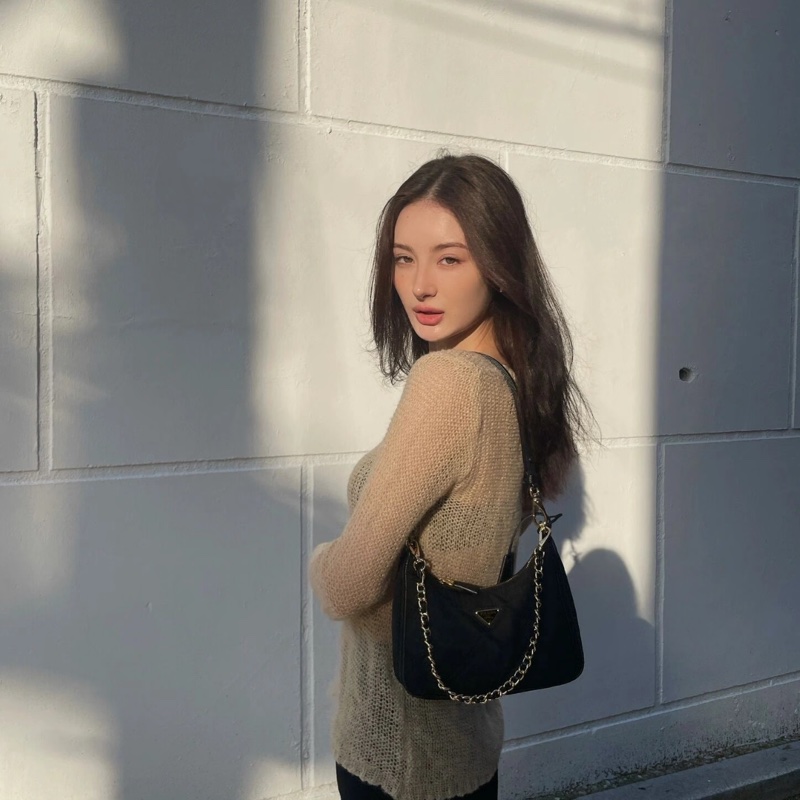 【97新✨ 全網最低價！】Prada Hobo（下單前先詢問庫存❗️）-0