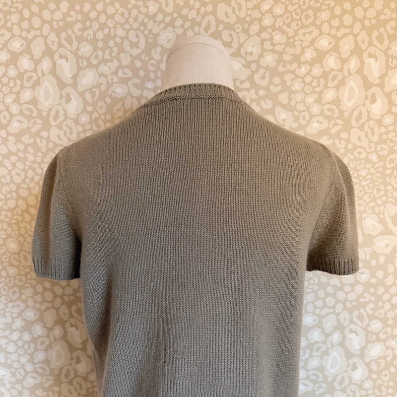 Christian Dior 經典LOGO 針織短袖 38-2