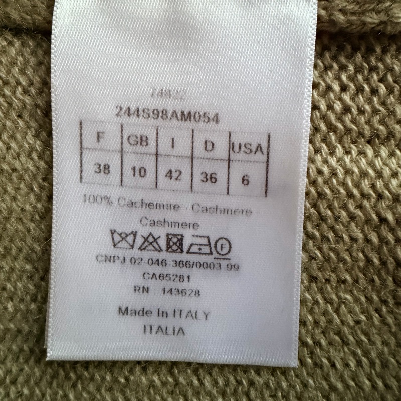 Christian Dior 經典LOGO 針織短袖 38-3