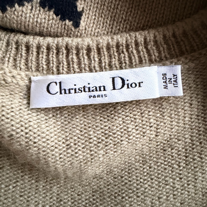 Christian Dior 經典LOGO 針織短袖 38-4