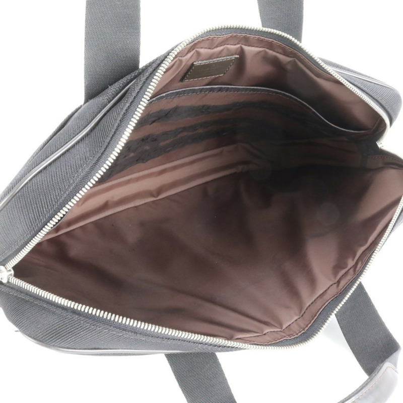 路易威登 Damier Geant Yac 皮革公事包手提包 黑色 男士-6