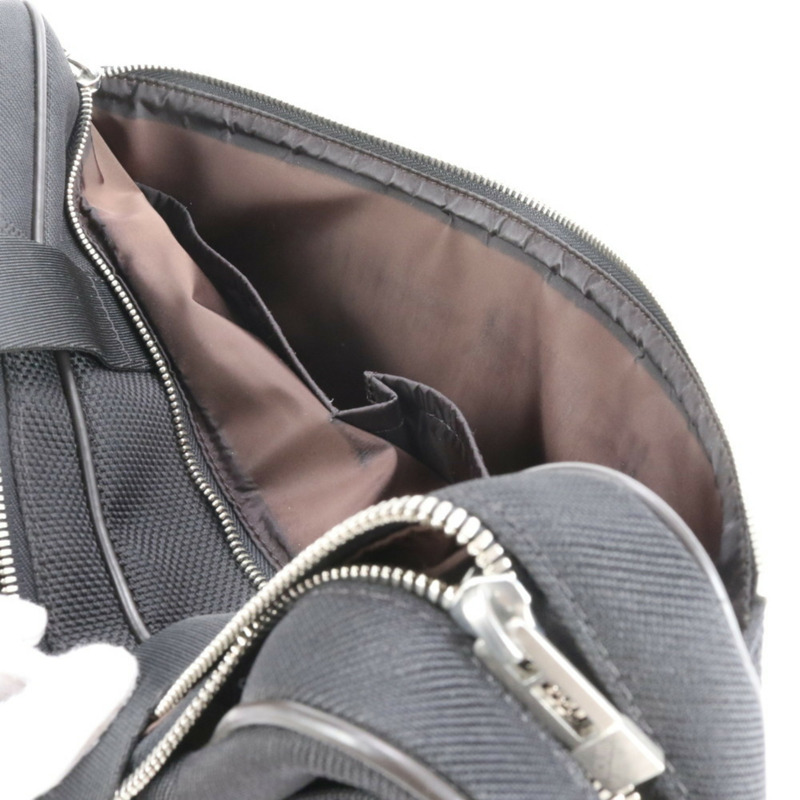 路易威登 Damier Geant Yac 皮革公事包手提包 黑色 男士-9