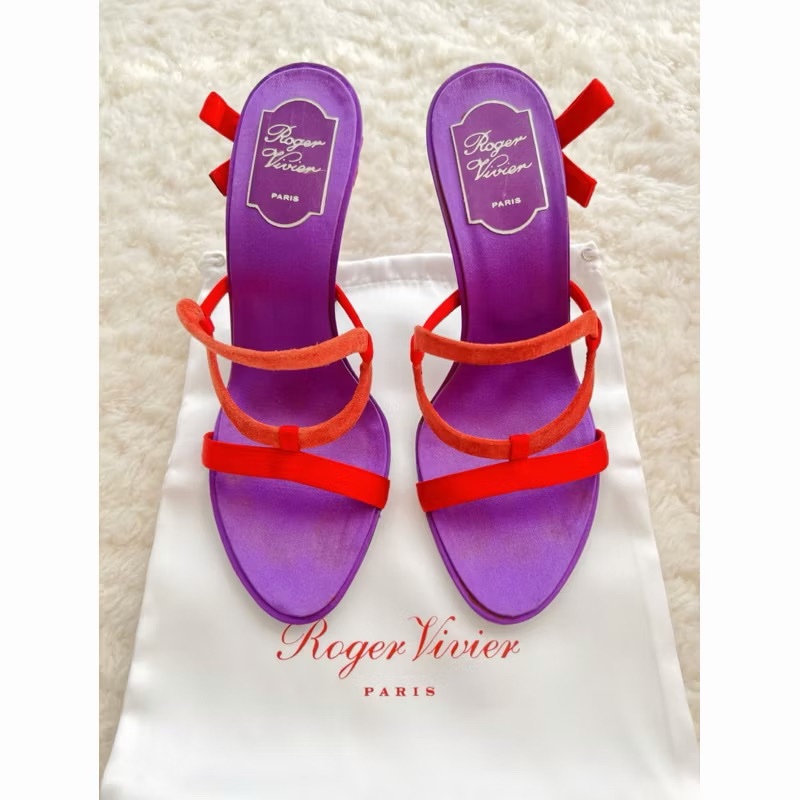 [2.6折］ Roger Vivier 世界鞋王 腳上的王冠 絕版高跟鞋 37.5-0