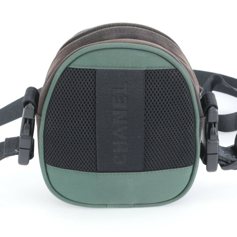 香奈兒運動可可標誌單肩包 棕色 男士-1