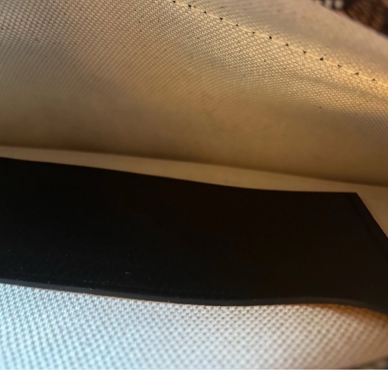 GOYARD PLUMET 經典黑信封包 LOGO AND 翻蓋扁斜背包(近全新)-28