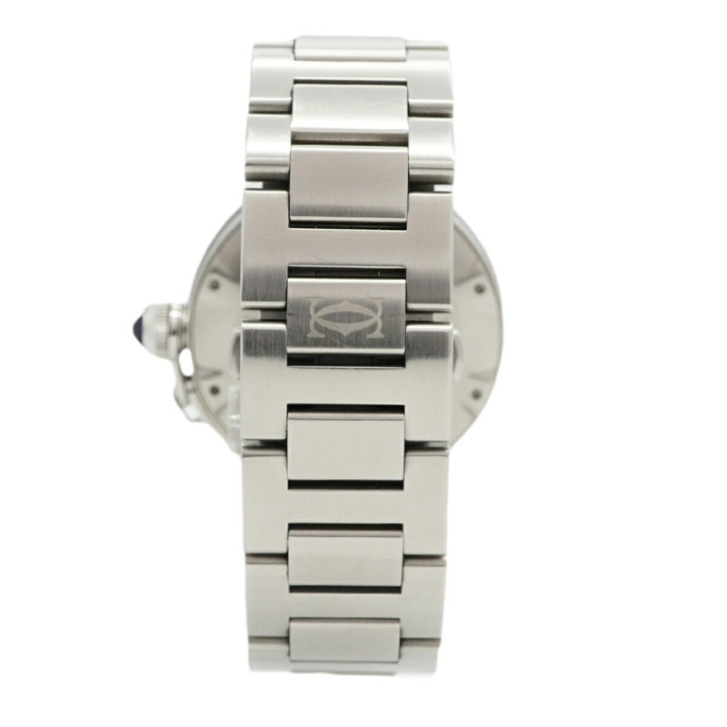 卡地亞 Pasha Seatimer W31080M7 銀色錶盤男士腕錶-7