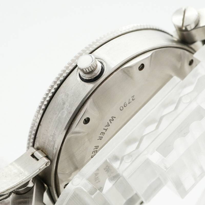 卡地亞 Pasha Seatimer W31080M7 銀色錶盤男士腕錶-8